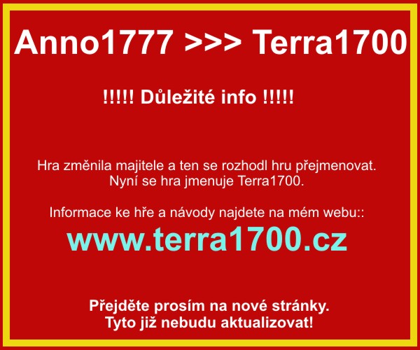 Klikni pro přesun na nový web www.Terra1700.cz